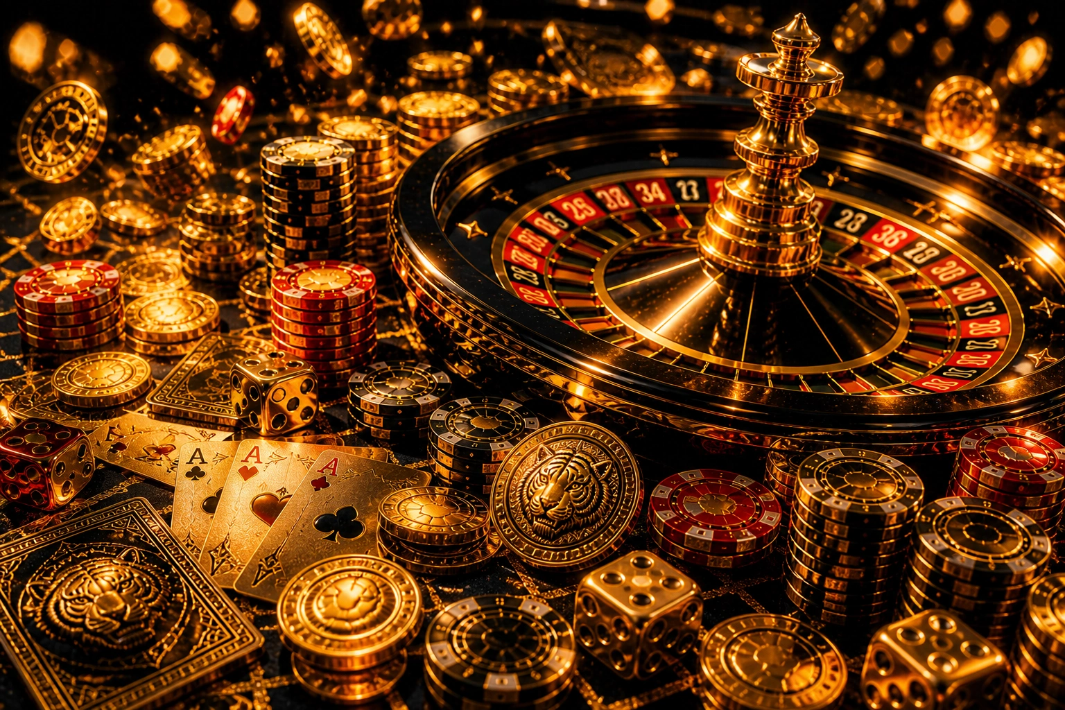 golden tiger casino games